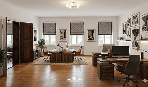 Einrichtungsvorschlag Büro