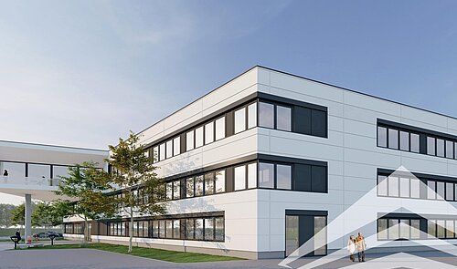 Visualisierung Gebäudeansicht