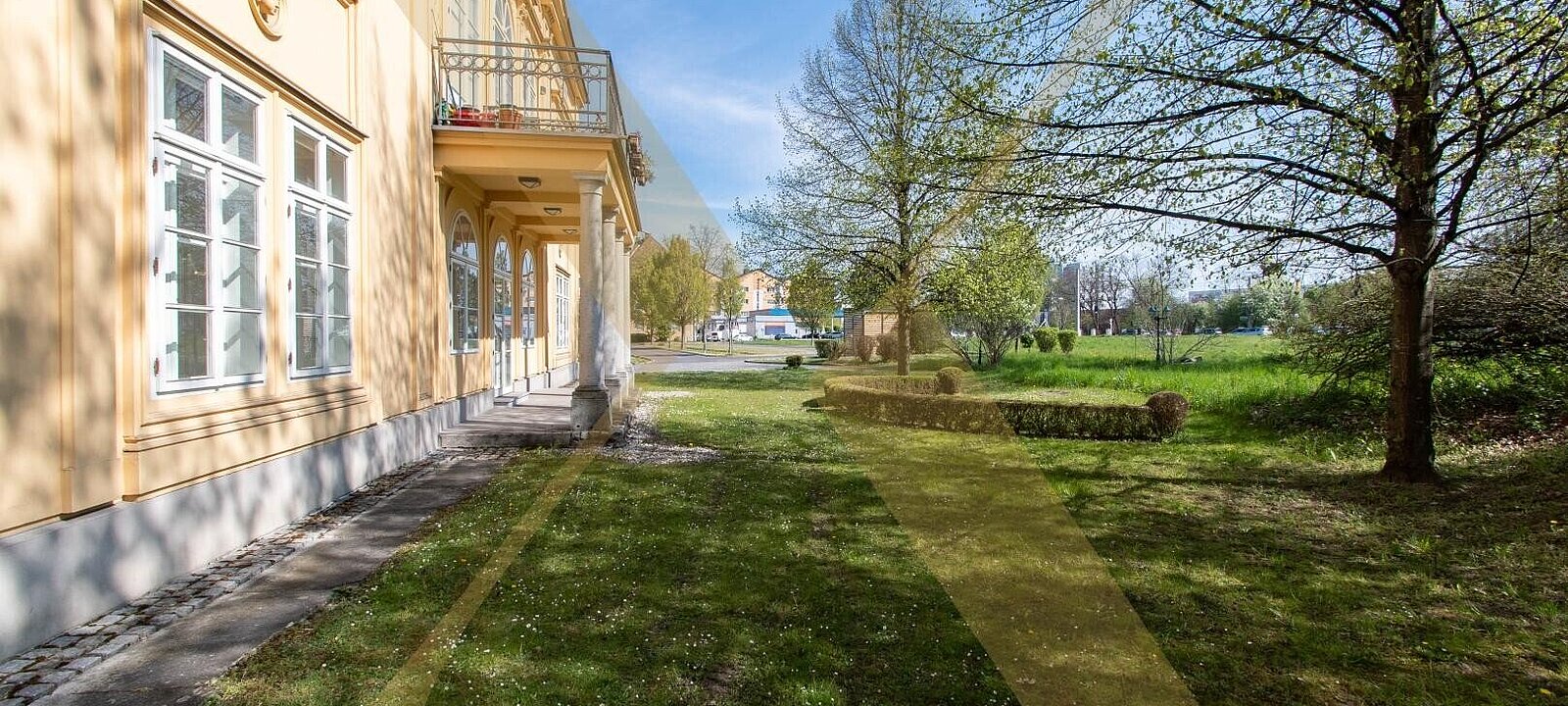 Terrasse & Garten (Besprechungszimmer)