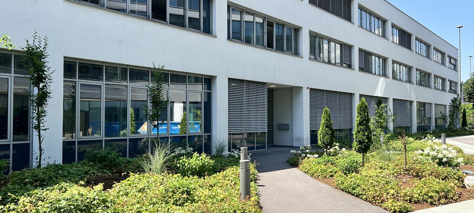 Bauteil 1 - Außenansicht Bauteil 1 - Außenansicht