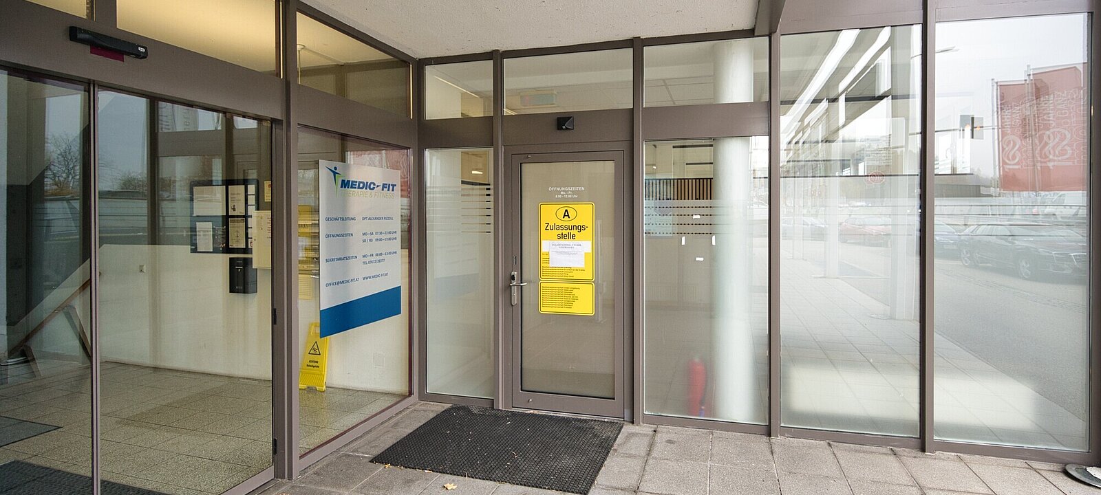 Büroeingang