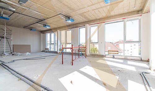 Baufortschritt Ärztehaus I