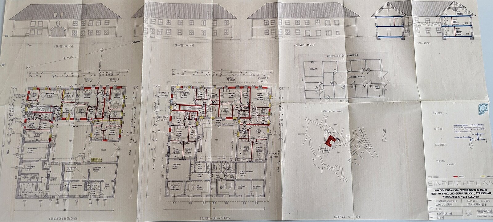 Einreichplan gesamt Einreichplan gesamt