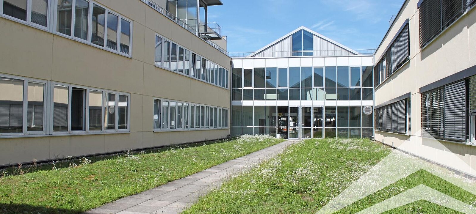 Innenhof Ansicht Paul Hahn Center