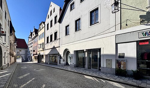 Grünmarkt 18 mit Blick zum Neutor