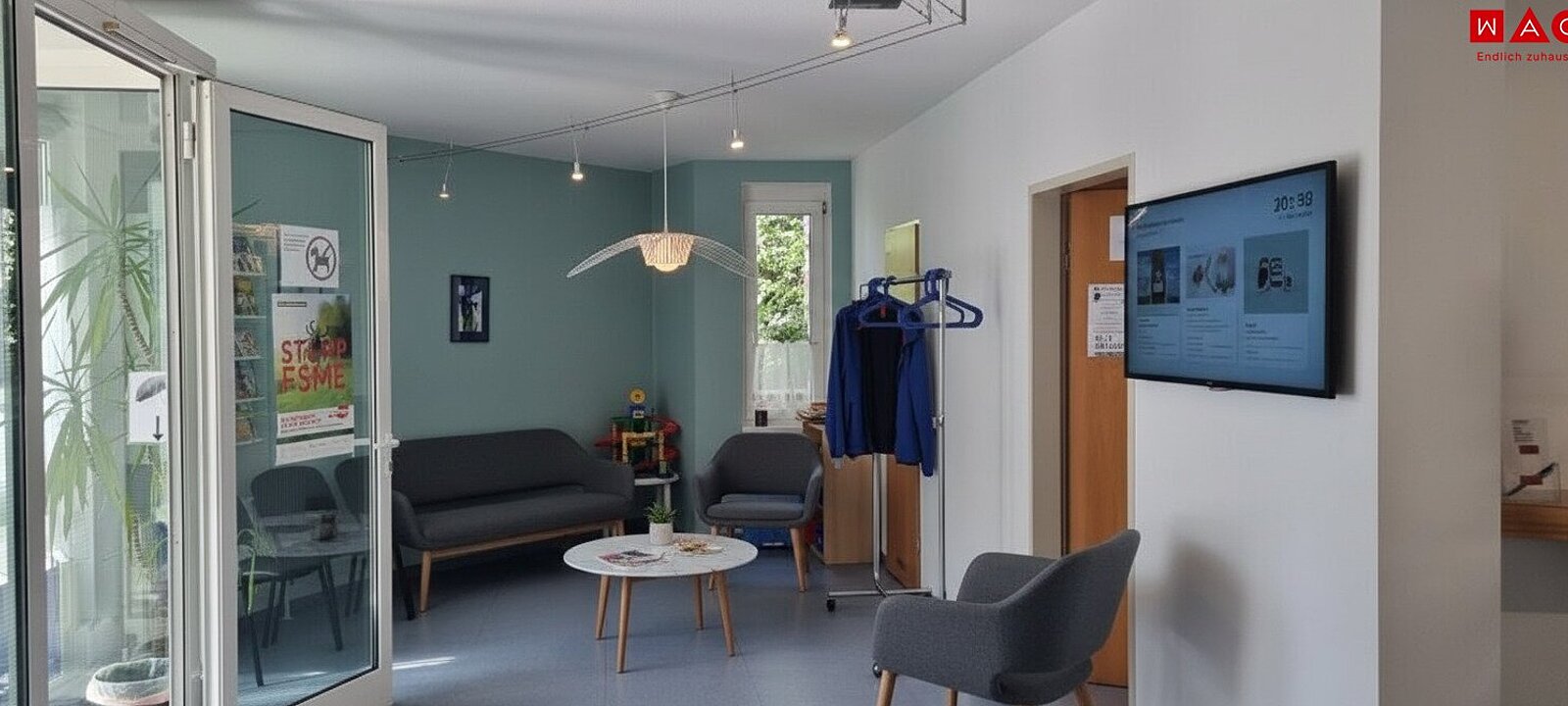 Warteraum - KI bearbeitet