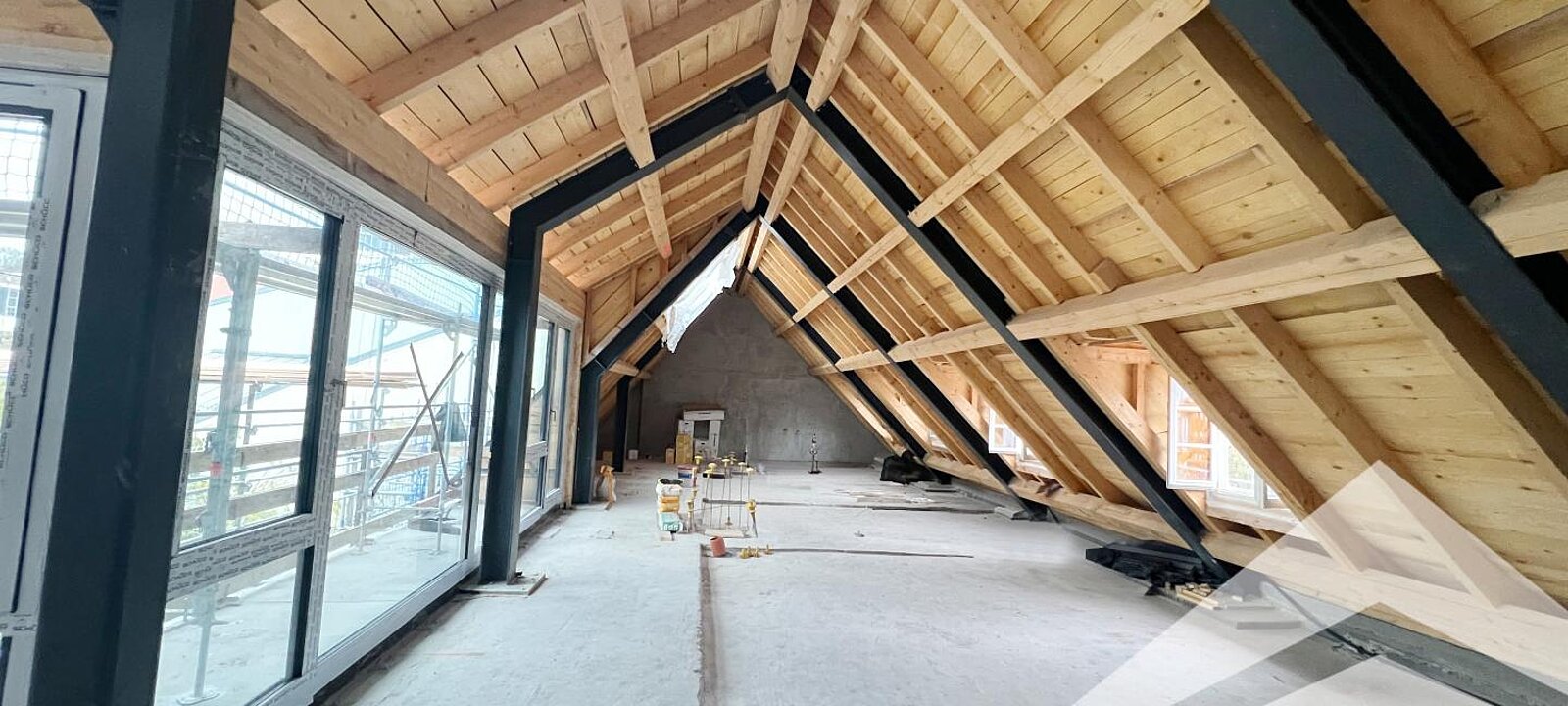 Baufortschritt Dachgeschoss Nordost