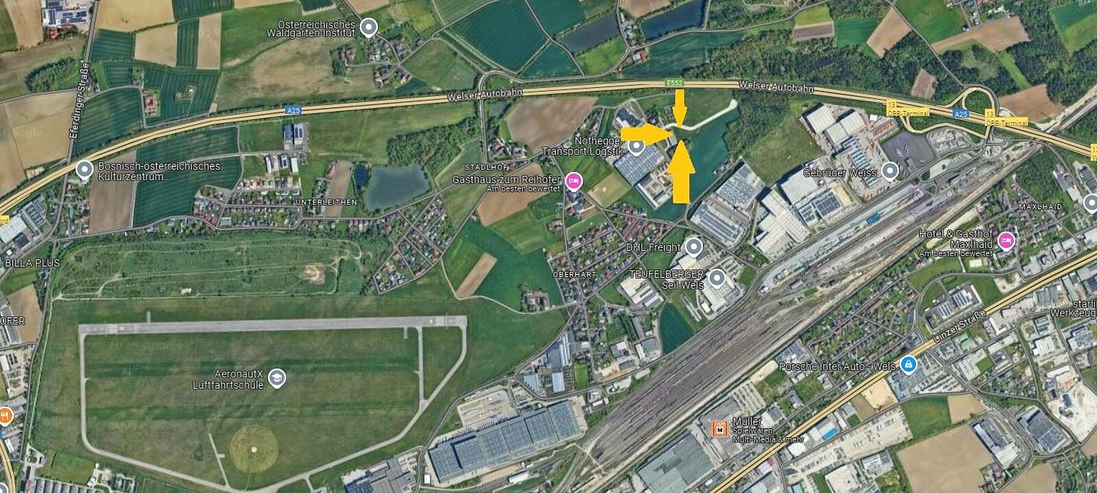 Google Maps Bauplatz Süd