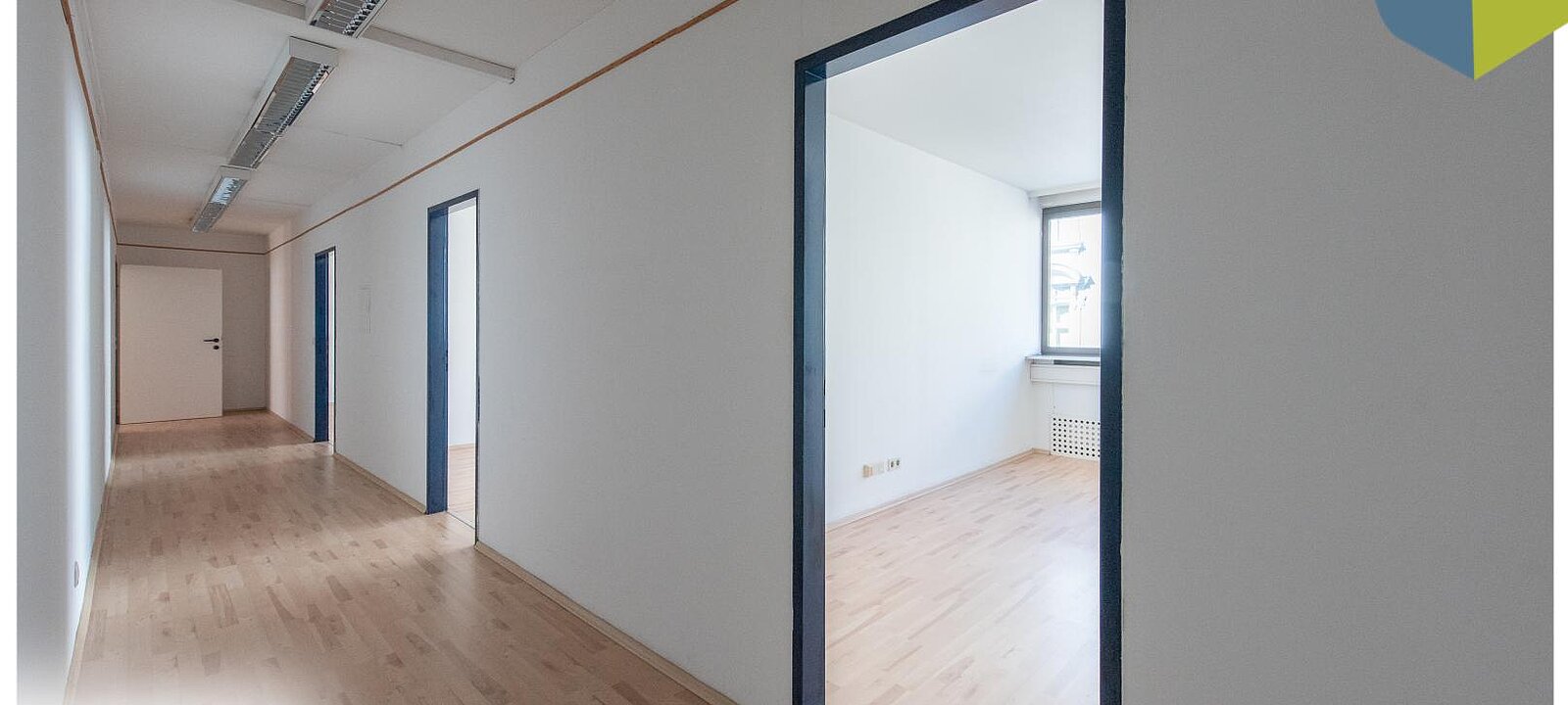 Zugang zu den Bürofläche