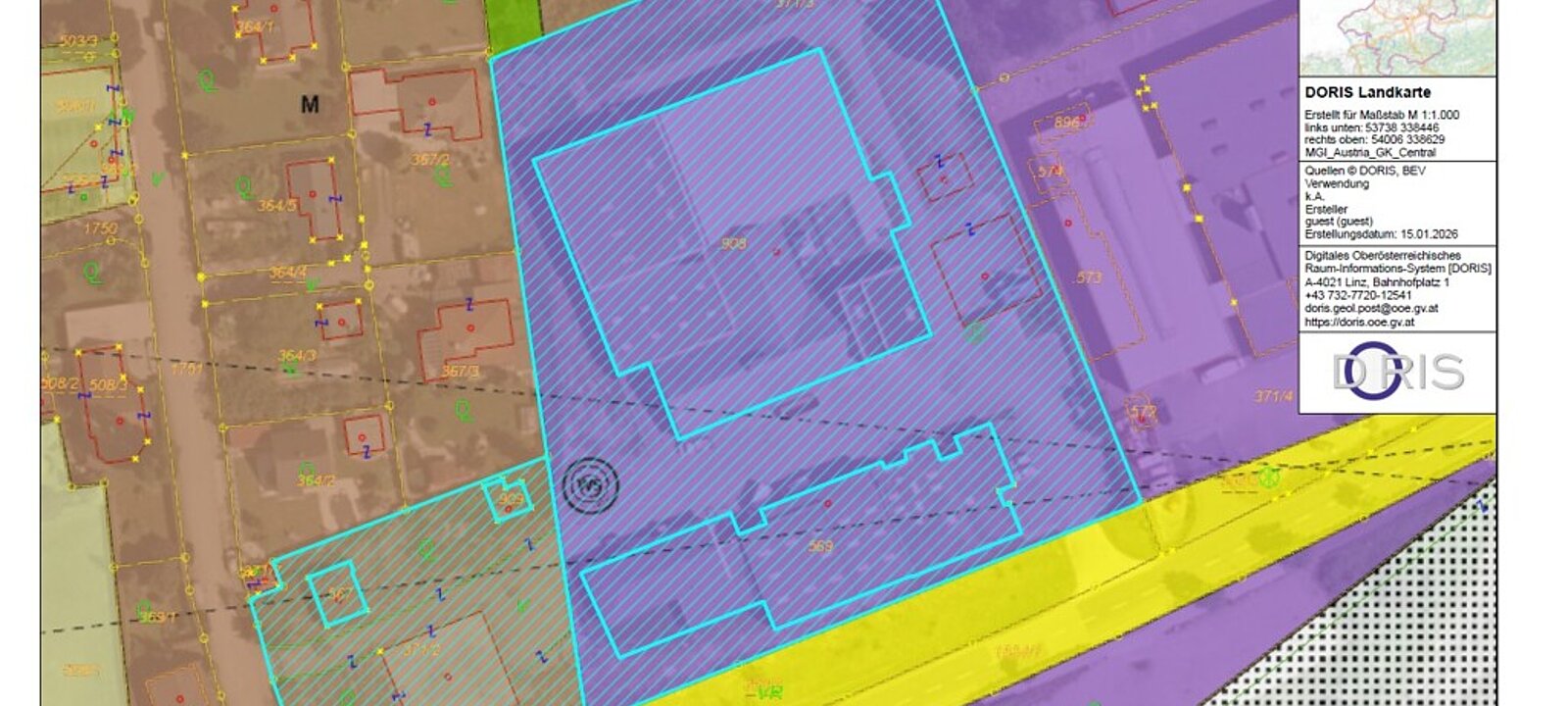 Flächenwidmungsplan Doris Flächenwidmungsplan Doris