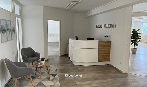 Visualisierung Empfangsbereich