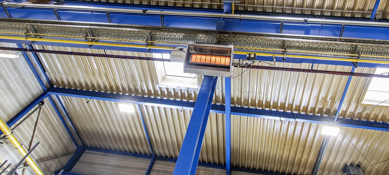 Beheizung Lagerhalle Beheizung Lagerhalle