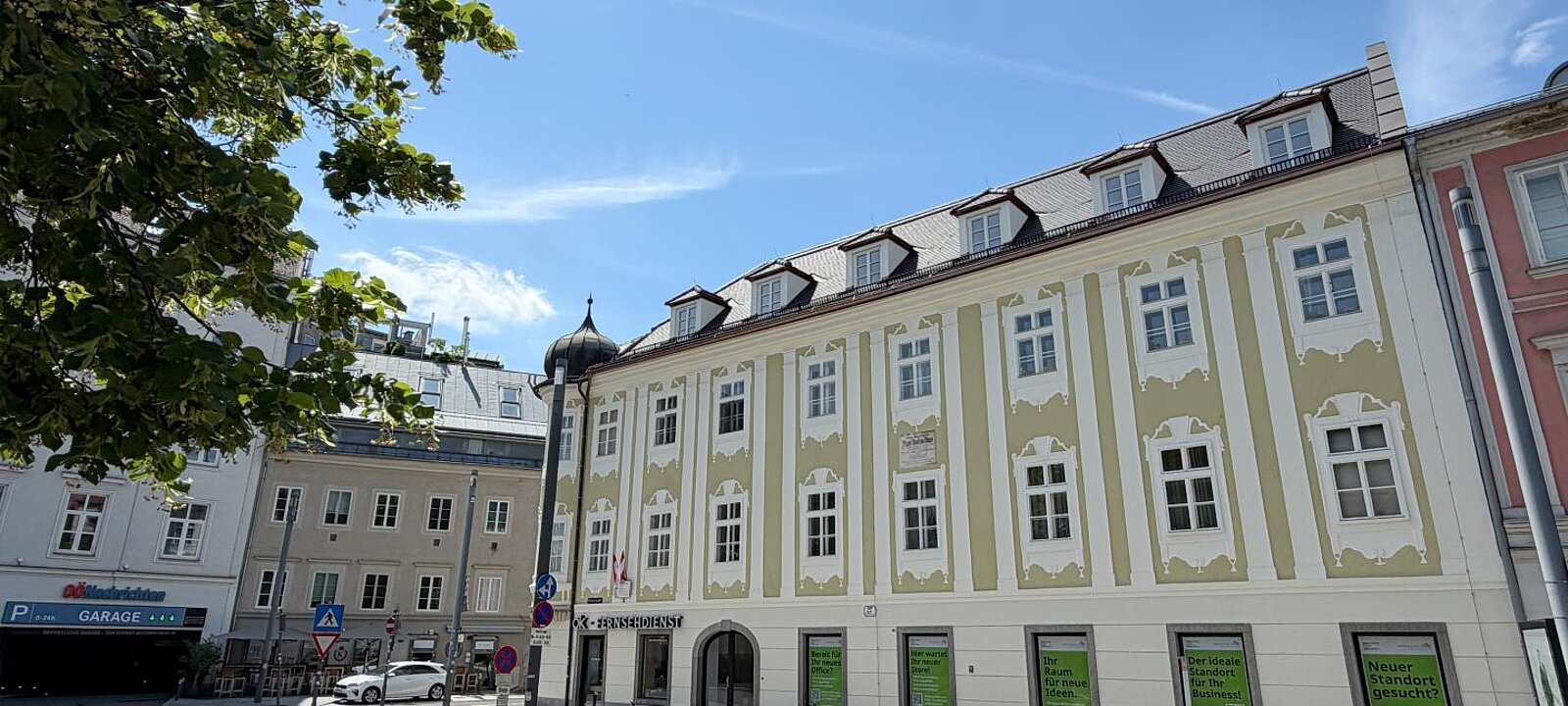 #Aussenansicht Gebäude Promenade