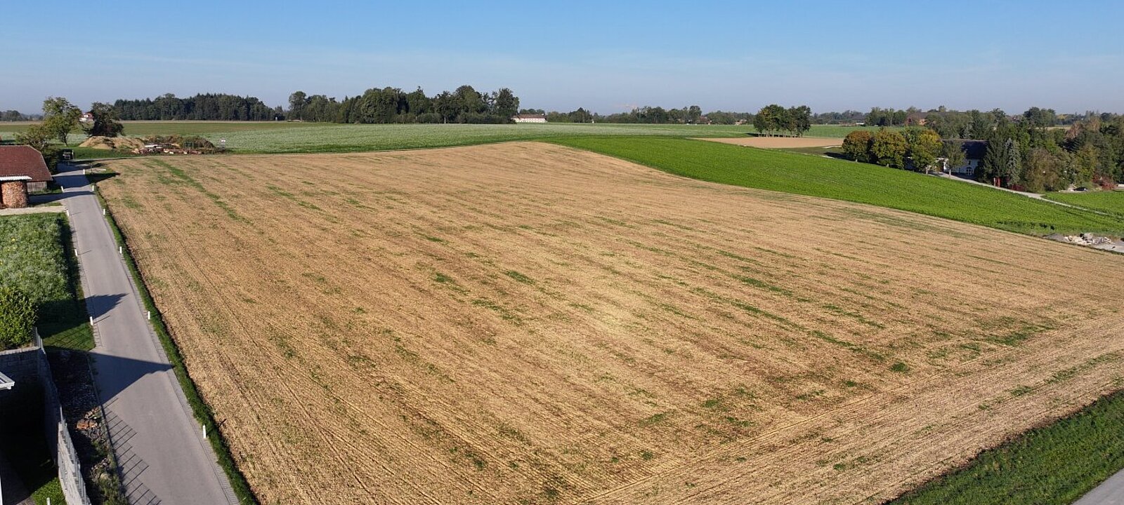 Blick aufs Betriebsbaugebiet Blick aufs Betriebsbaugebiet