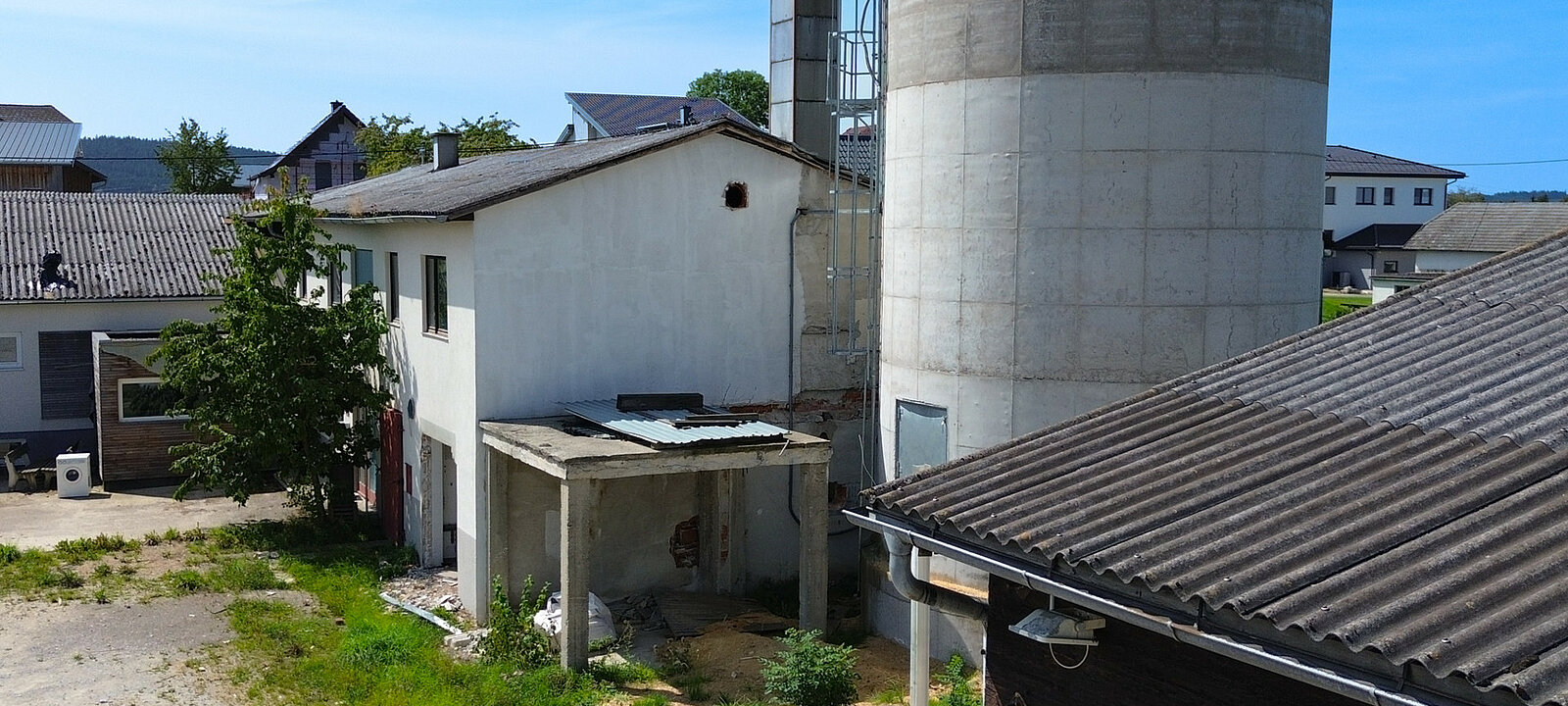 Silo  für Hackgut