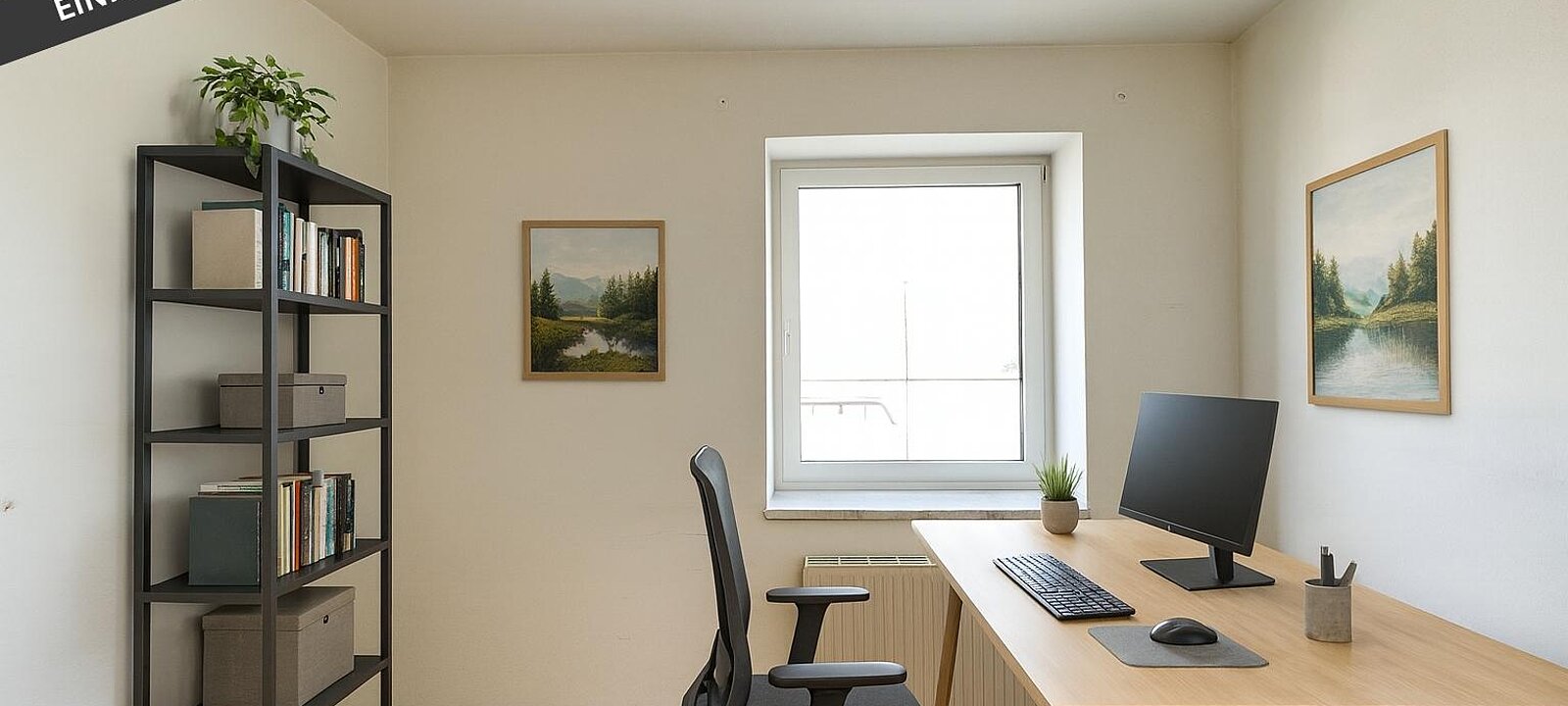 Einzelbüro | Visualisierung Einzelbüro | Visualisierung