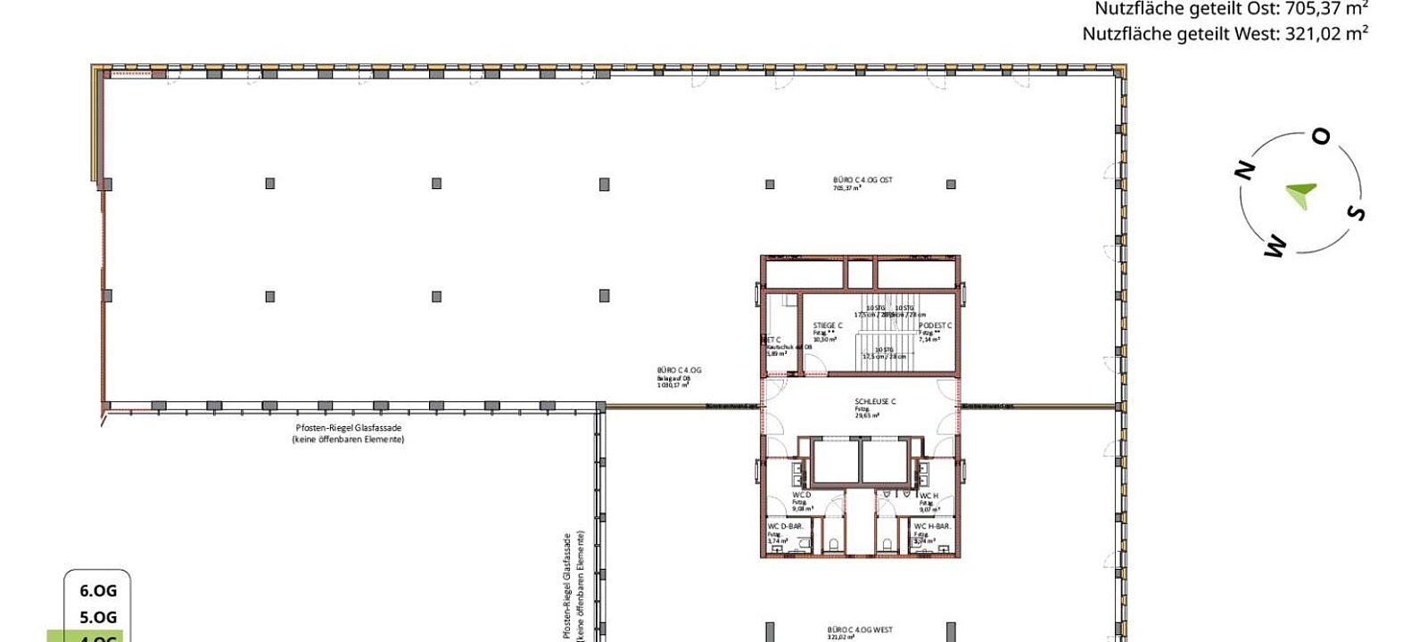 Planskizze Büro 4.OG Planskizze Büro 4.OG