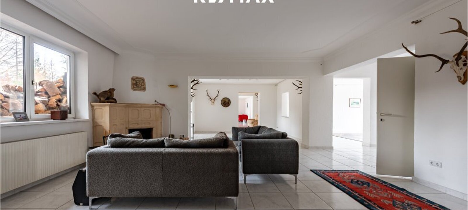 Ausstellungsfläche im Erdgeschoss Ausstellungsfläche im Erdgeschoss