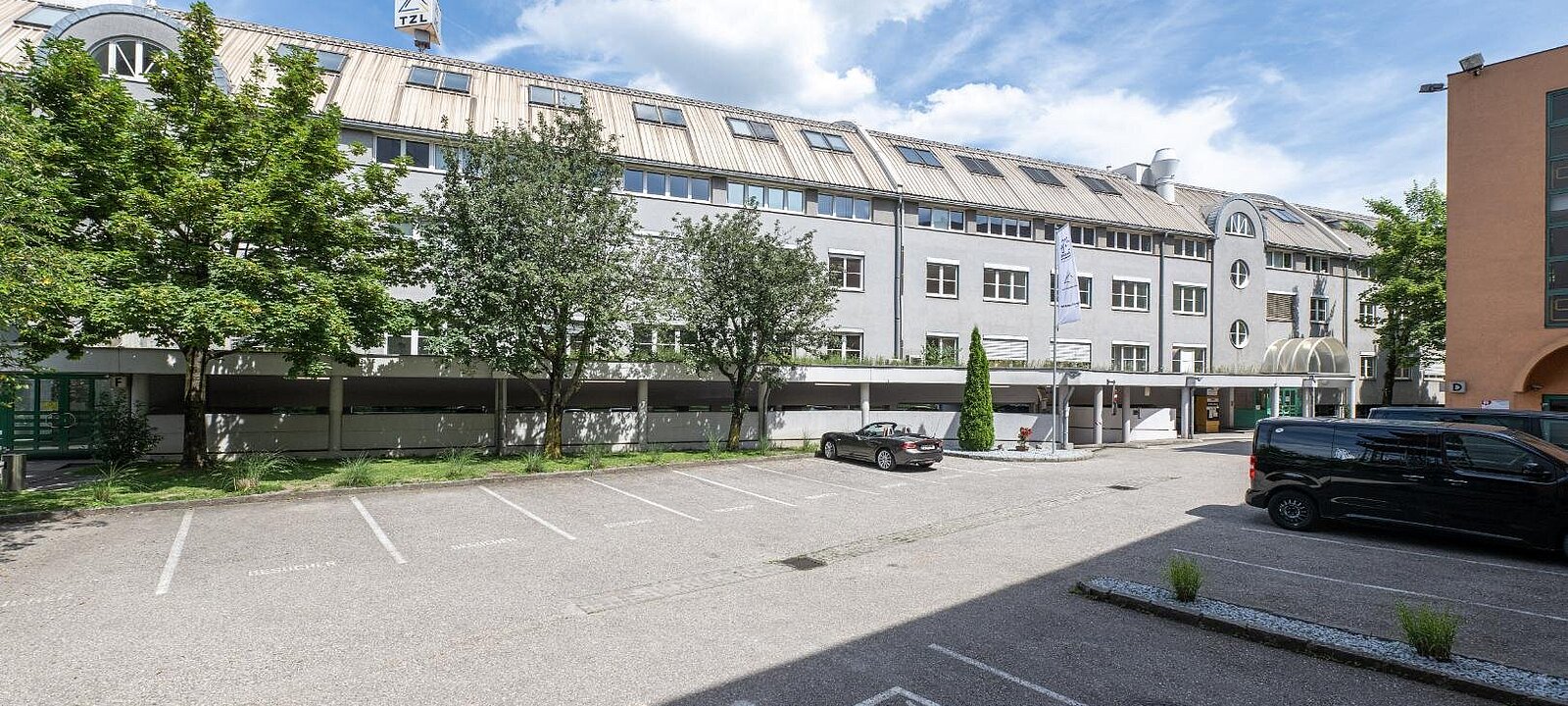 Hofseitige Ansicht