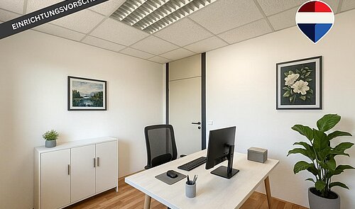 Einzelbüro | Visualisierung