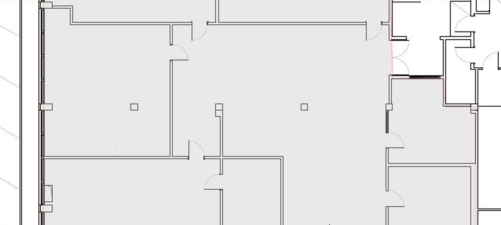 Ausschnitt Plan Fläche Eingang links