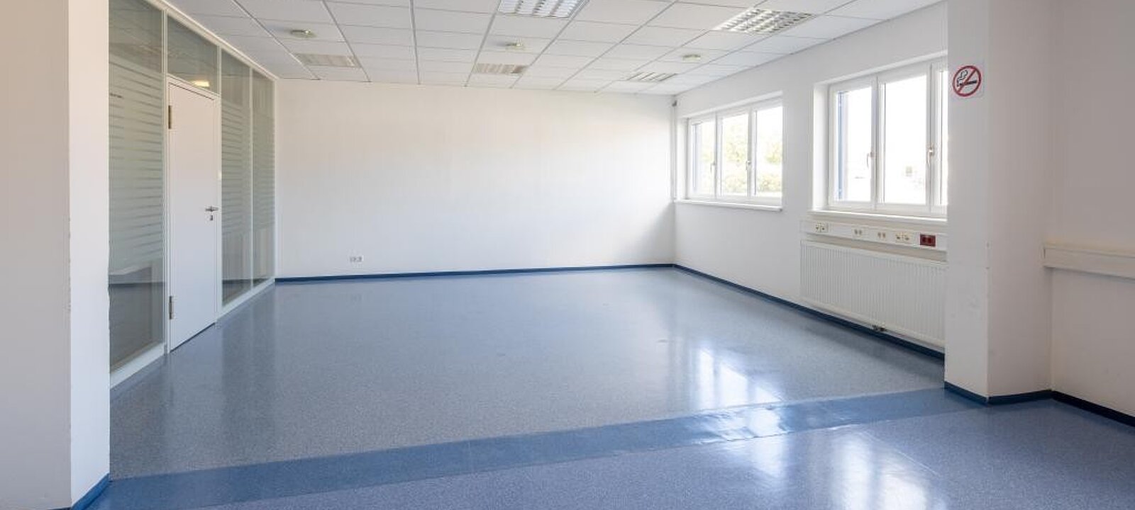 mit gesamt 5 Büroräumen im Erdgeschoss