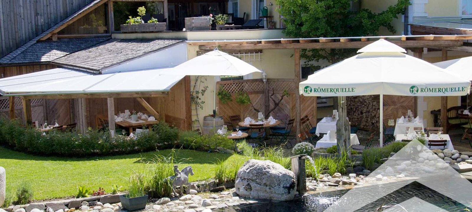 Ansicht Schwimmteich / Garten / Laube Ansicht Schwimmteich / Garten / Laube