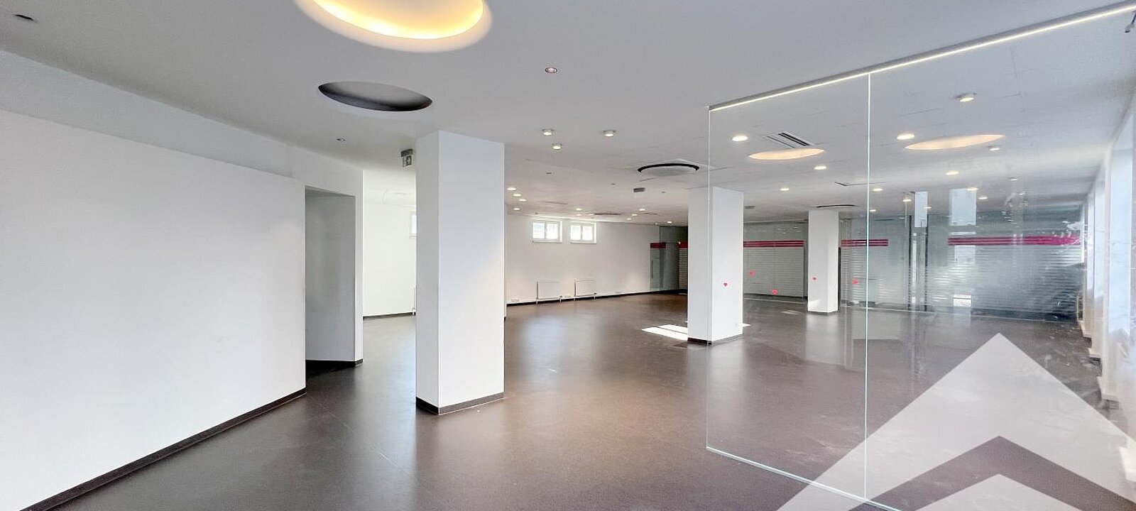 Ansicht Geschäftsraum