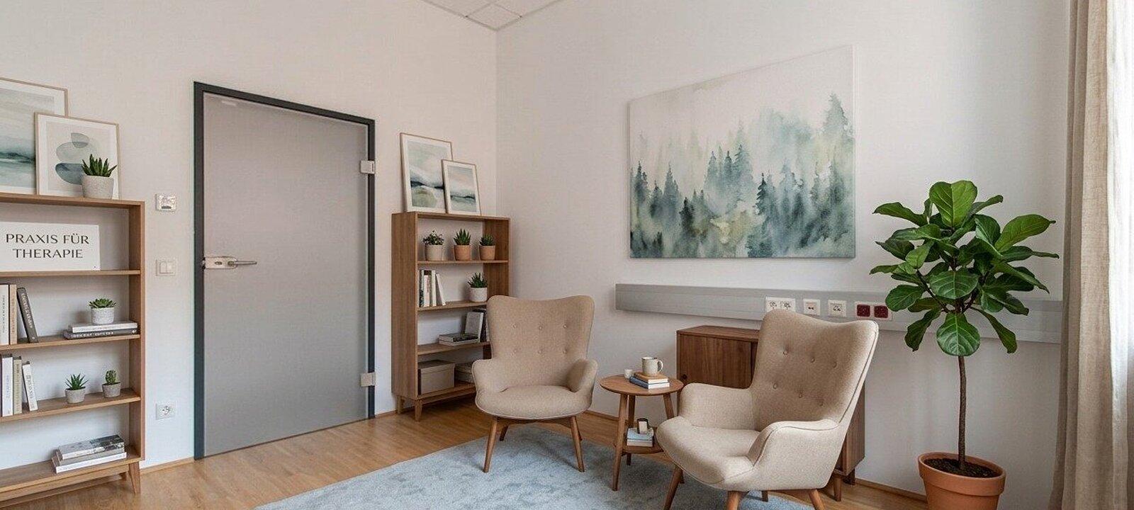 Therapieraum - KI-Visualisierung