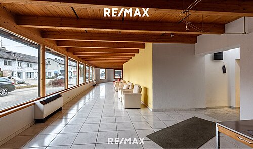 Schauraum im Untergeschoss