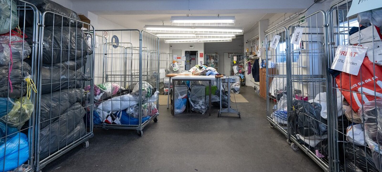 Sortier-/Aufbereitungsräume 2 Sortier-/Aufbereitungsräume 2