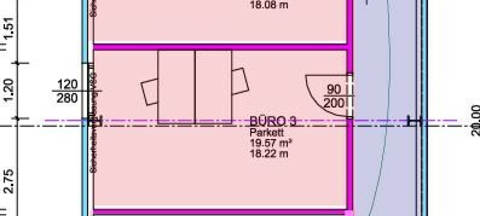 Grundriss+Lageplan BÜRO 4