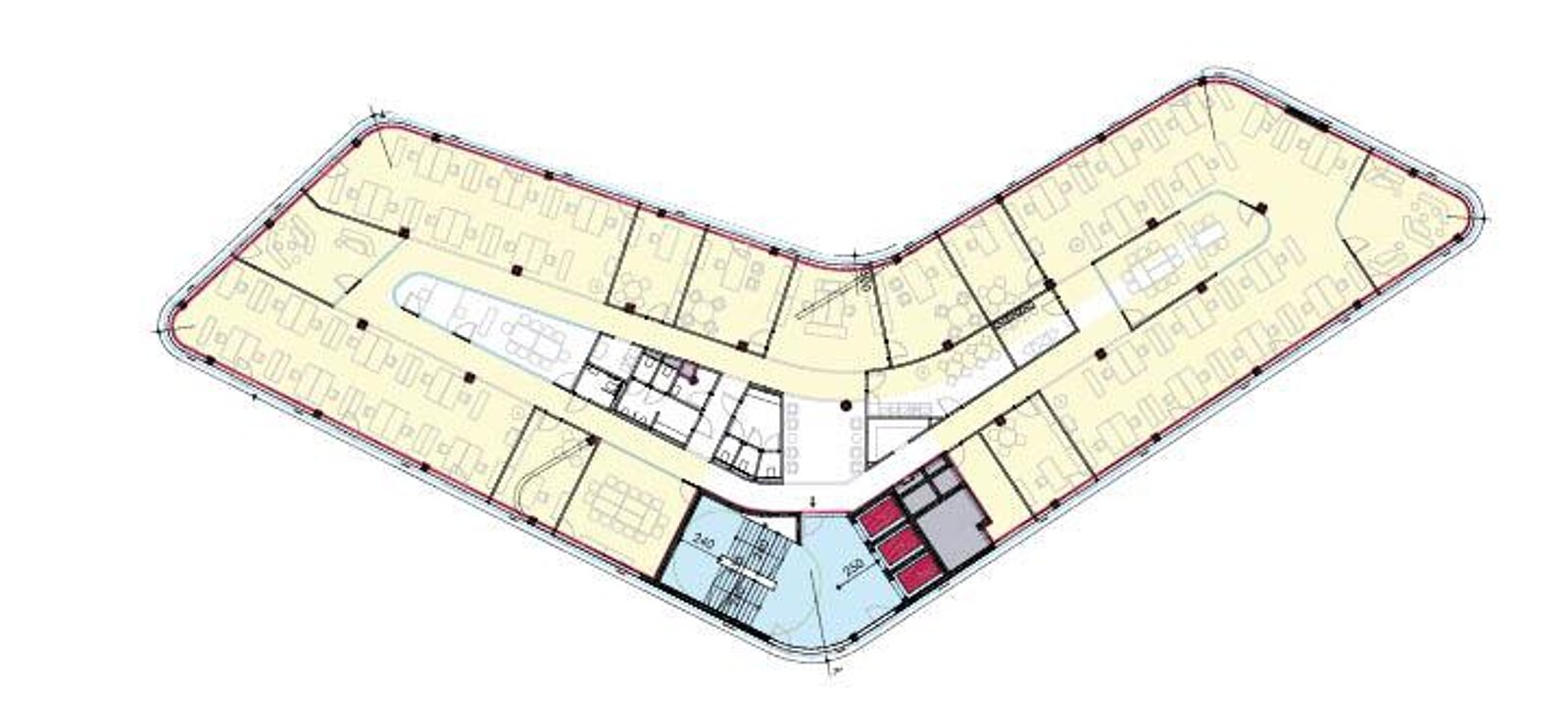 Techbase BT4, 2.OG, Planungsvorschlag