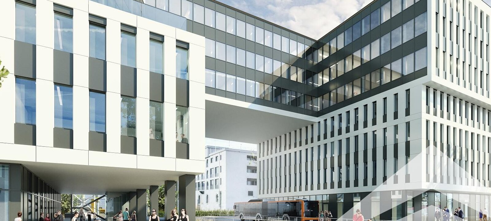 Ansicht Hafenportal Bauteil C Visualisierung Ansicht Hafenportal Bauteil C Visualisierung