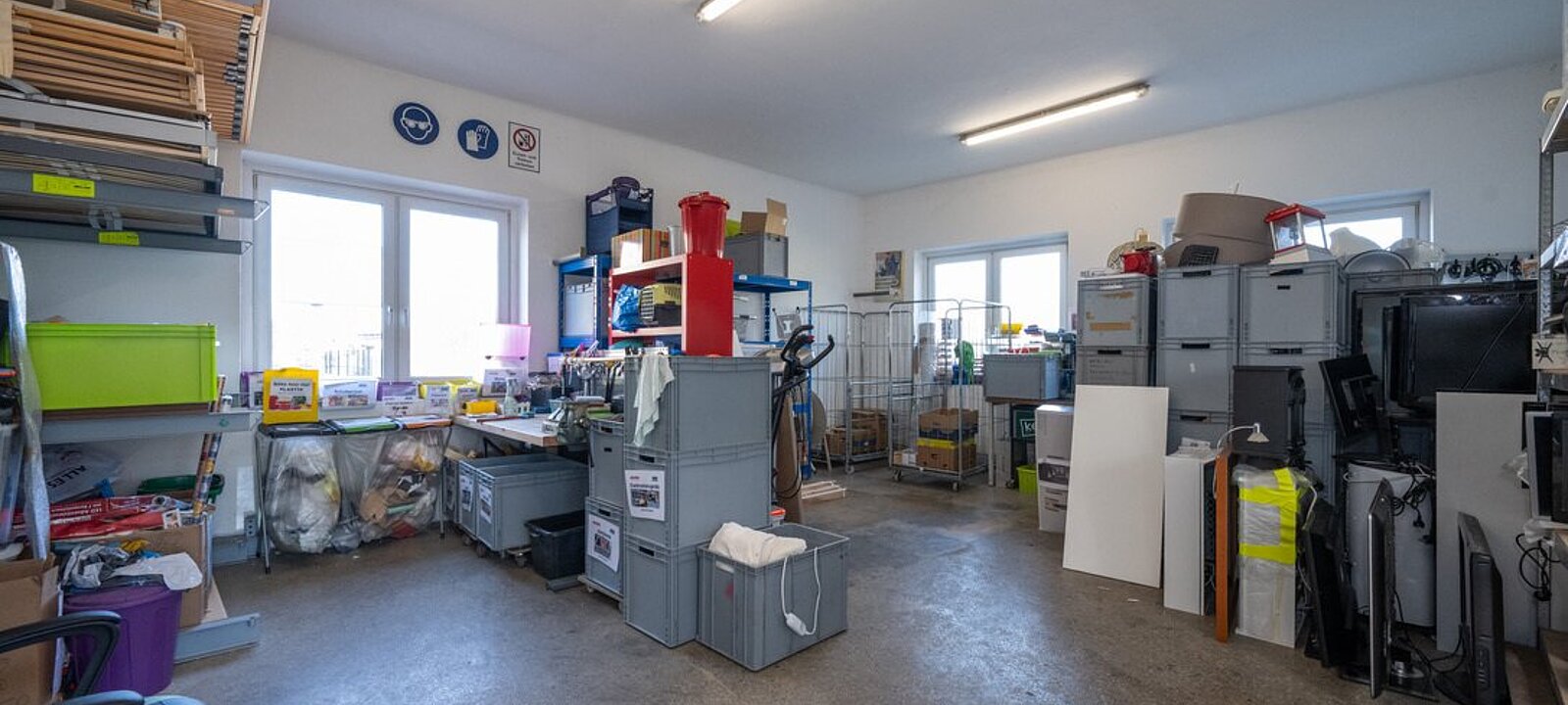 Sortier-/Aufbereitungsräume Sortier-/Aufbereitungsräume