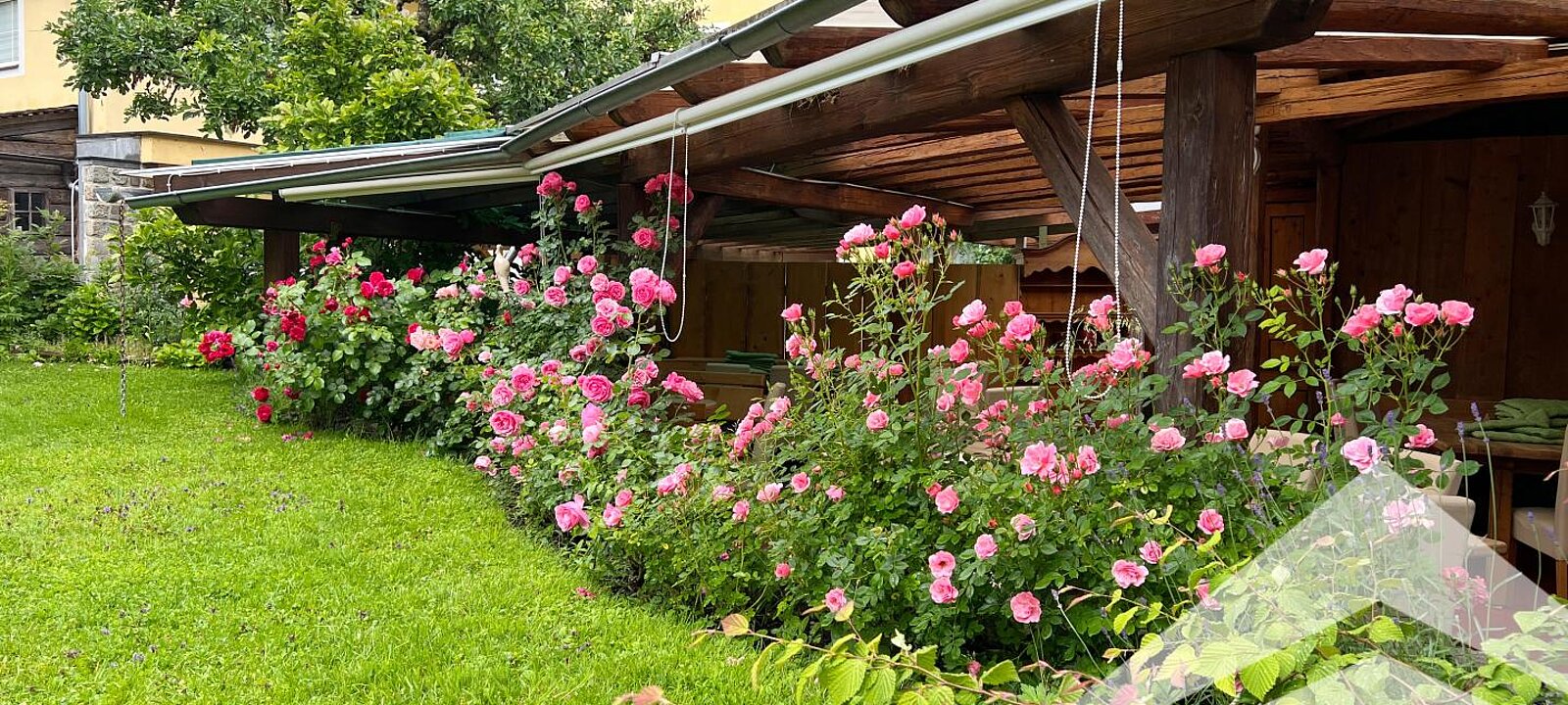 Ansicht Garten / Laube Ansicht Garten / Laube