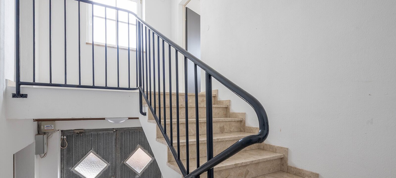 das innenliegende Stiegenhaus das innenliegende Stiegenhaus
