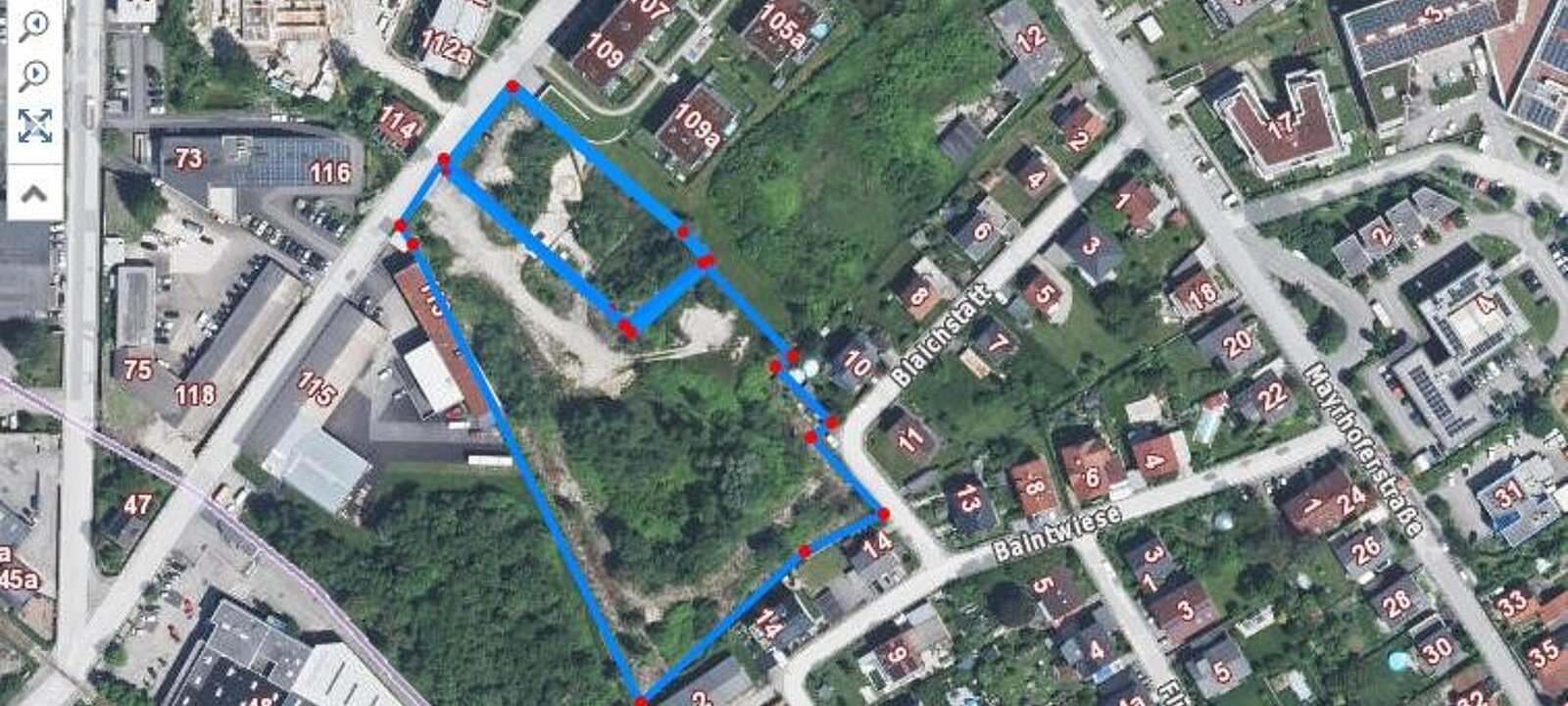 Inkl. Nachbargrundstück Inkl. Nachbargrundstück