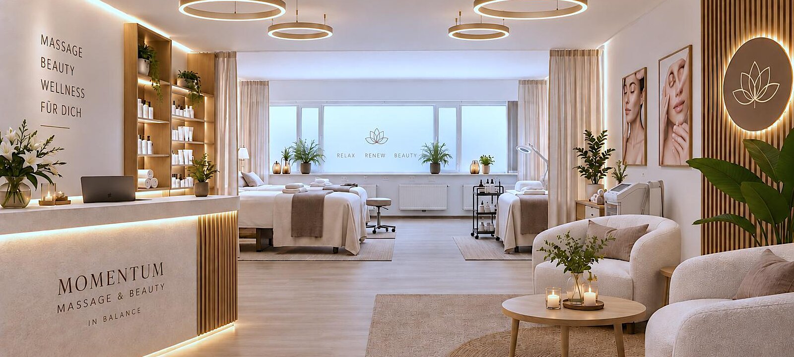 Visualisierungsbeispiel Beauty Salon