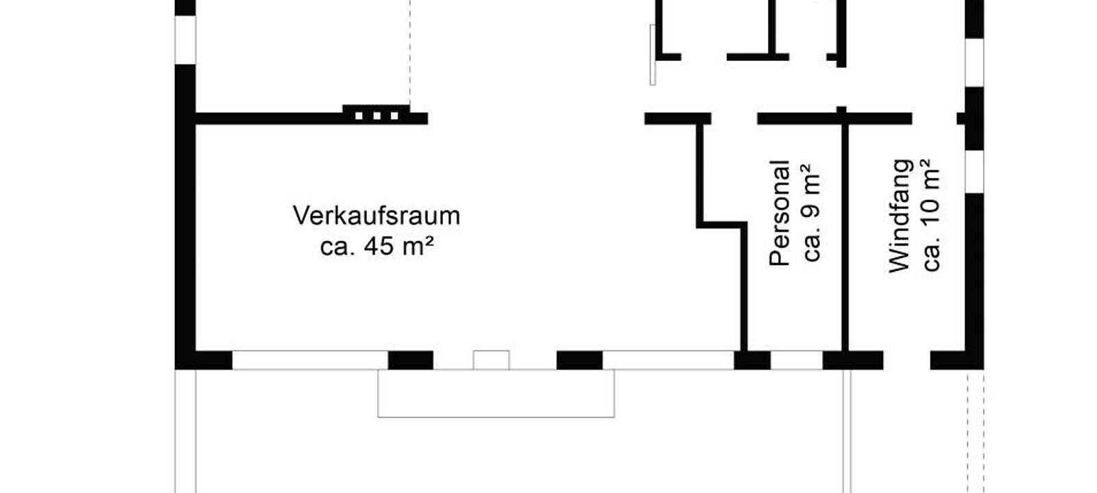 Grundriss beschriftet