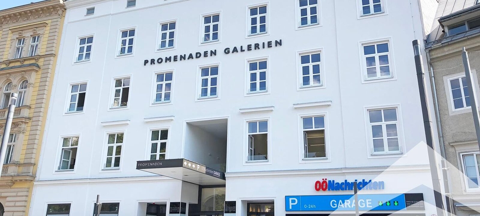 Aussenansicht Promenadengalerien