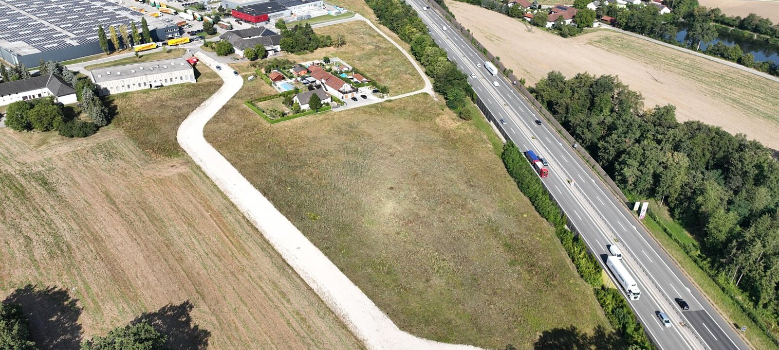 Lage Grundstück Bauplatz Ost