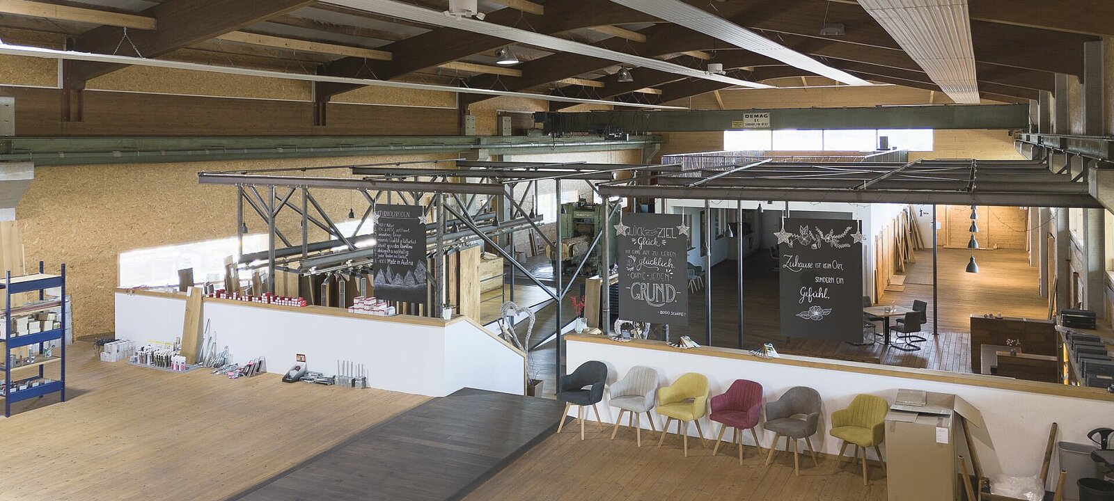 Innenansicht OG - Ausstellungshalle