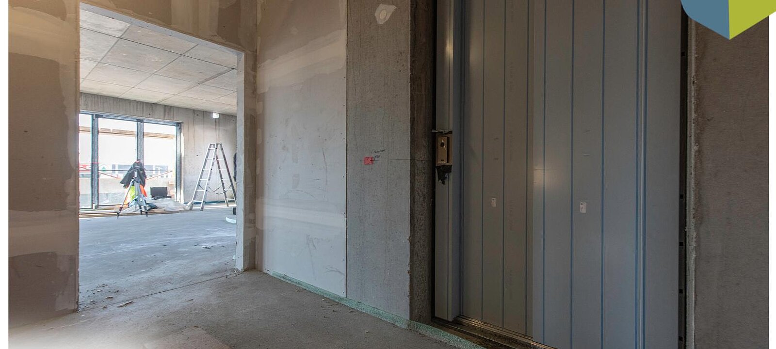 1. Obergeschoss über Lift erreichbar