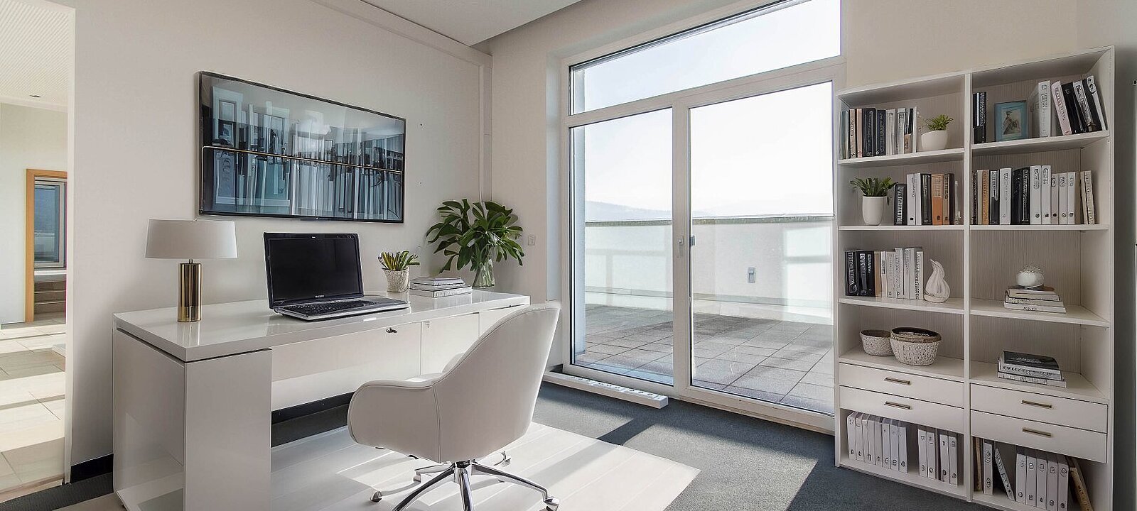 KI Visualisierung - Büro III