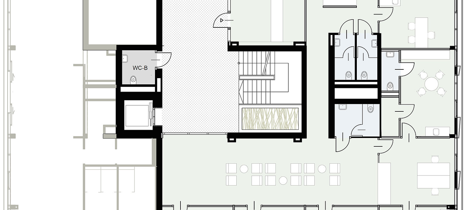 Grundriss Regelgeschoss 288m2 Grundriss Regelgeschoss 288m2