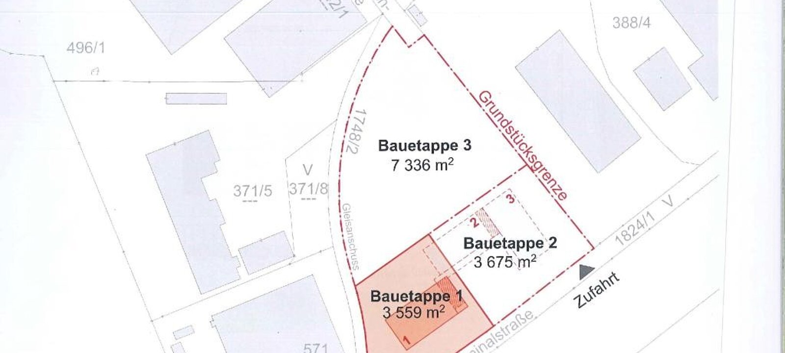 Darstellung-Bauetappen Darstellung-Bauetappen