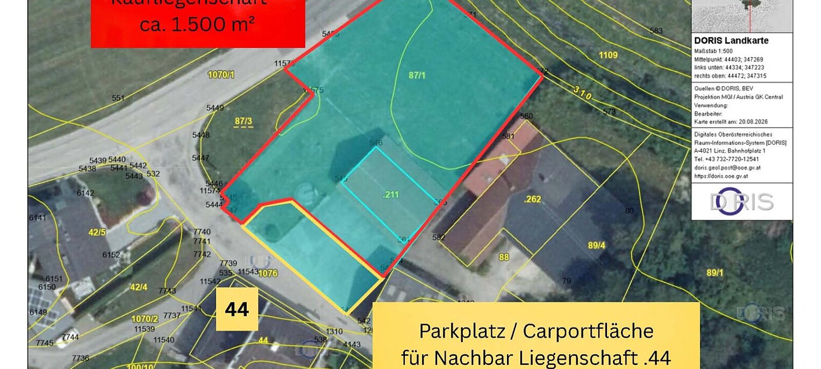 Lageplan - Doris Lageplan - Doris