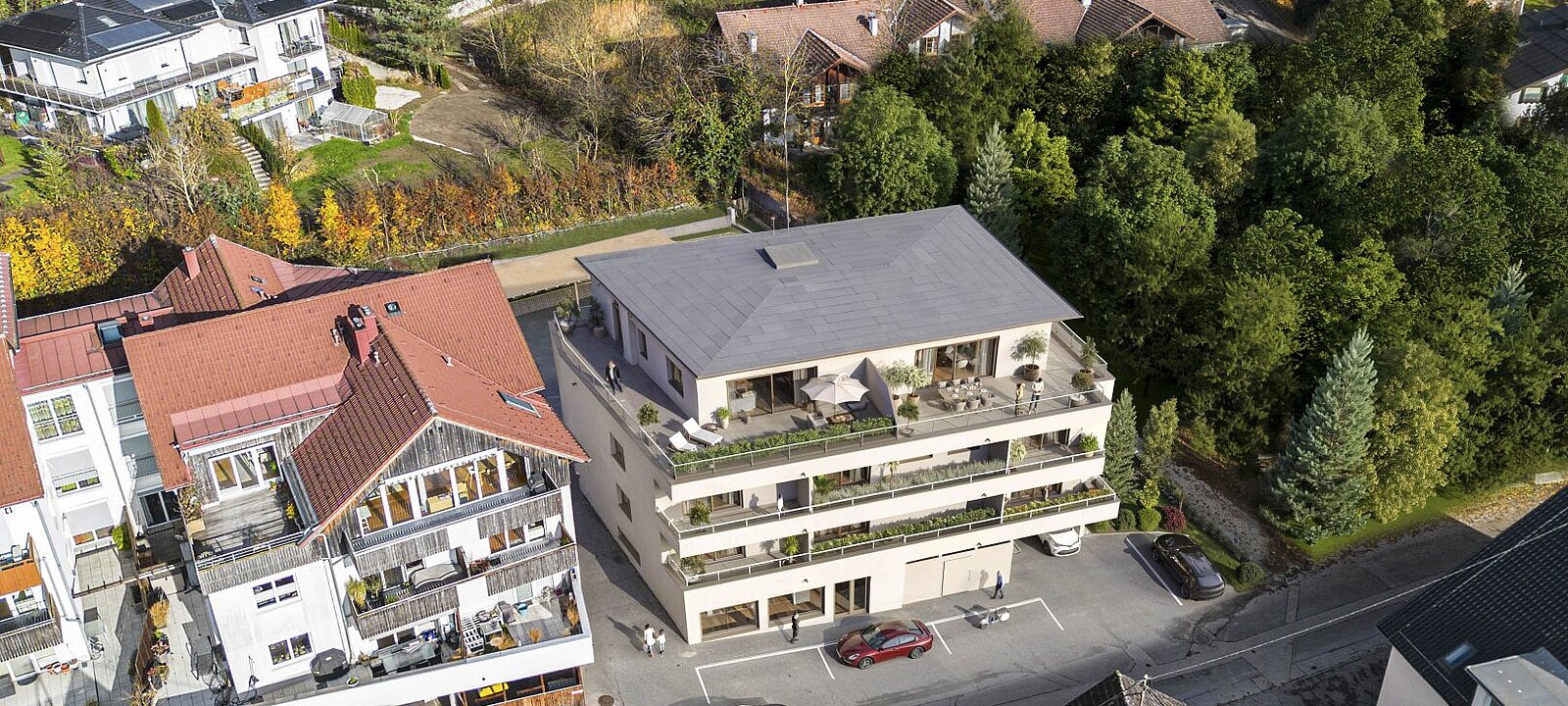 Visualisierung - Vogelperspektive