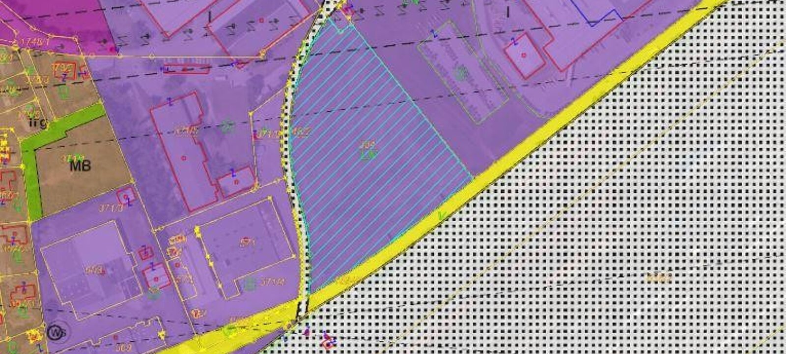 Gesamtfläche, Widmung Gesamtfläche, Widmung